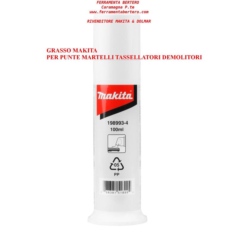 198663-4 grasso MAKITA per martelli demolitori tassellatori